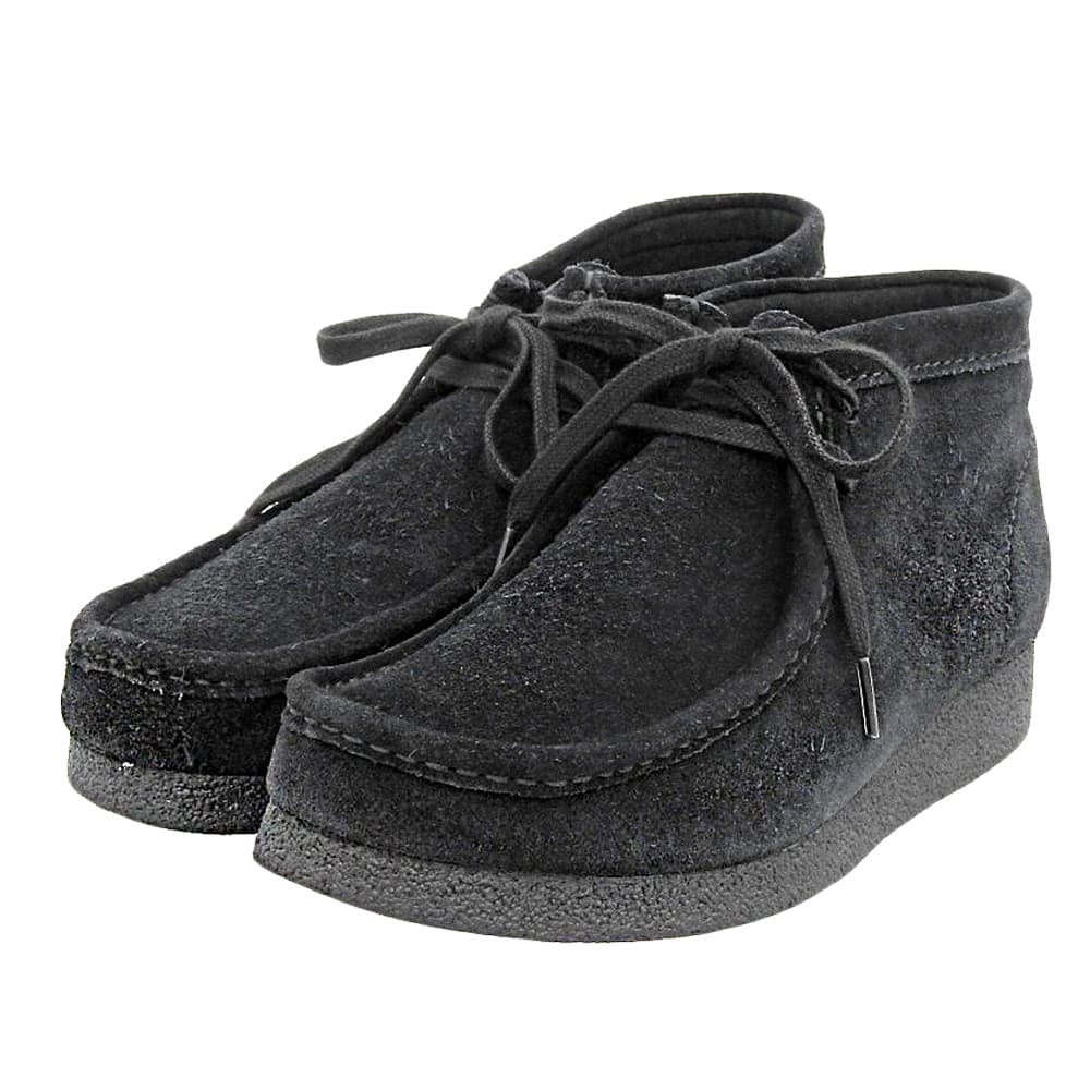 クラークス 美品 WallabeeEVO Btワラビーエヴォブーツ シューズ メンズ ダークネイビー 6 1/2 6 1/2(UK)