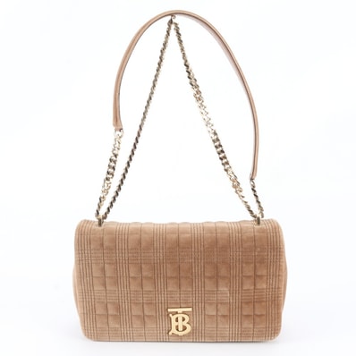 ■美品 バーバリーローラ TBショルダーバッグ レザー