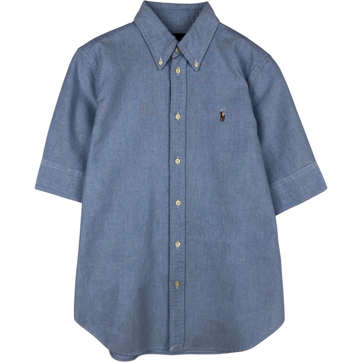 古着 ラルフローレン Ralph Lauren 半袖 ボタンダウンシャツ メンズM相当/eaa633121