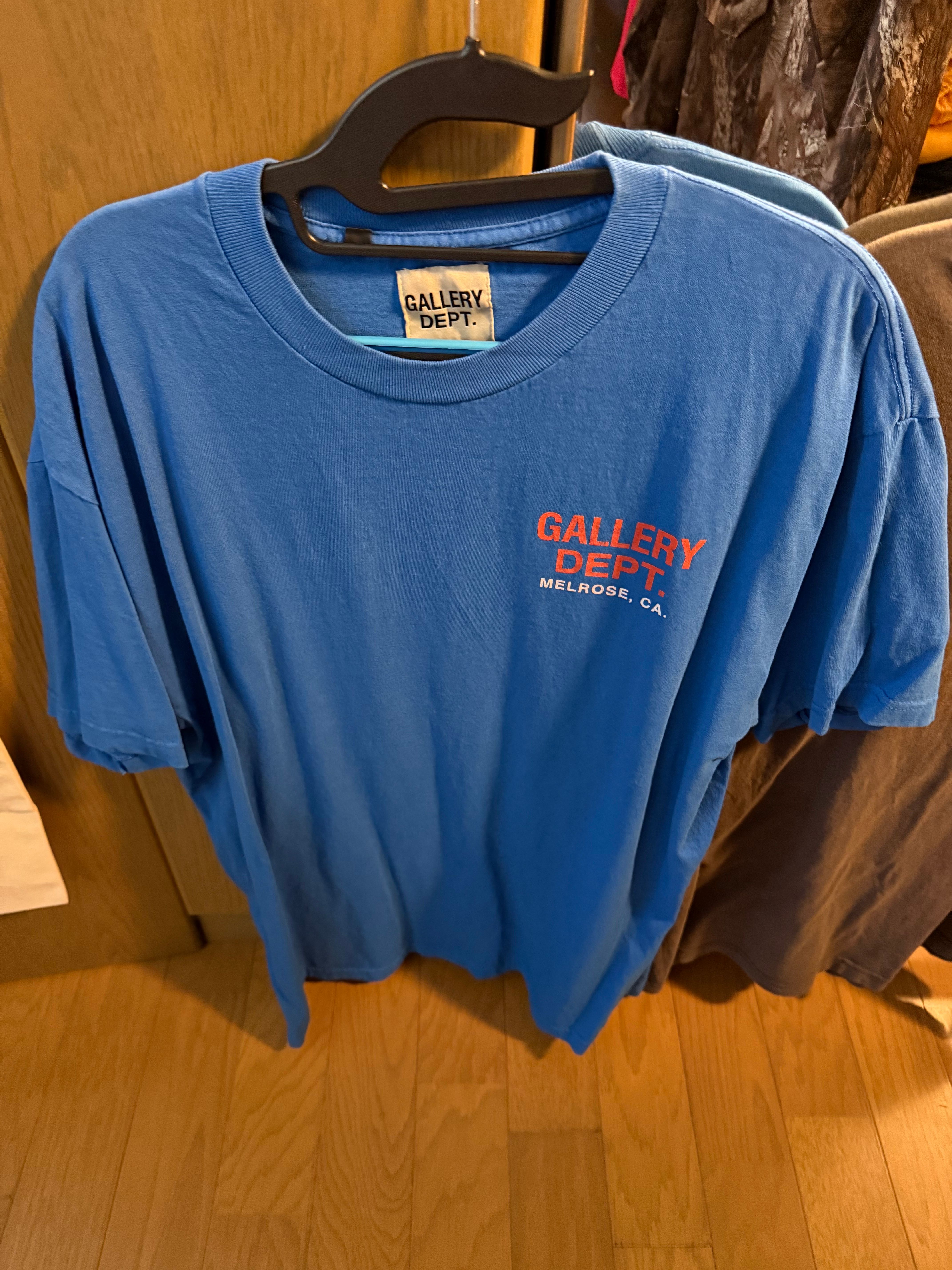 ギャラリーデプト Tシャツ ブルー