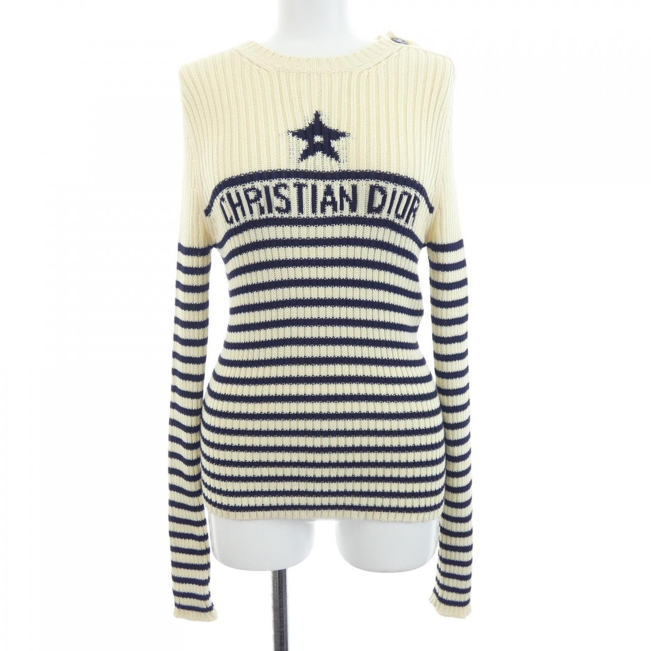 クリスチャンディオール CHRISTIAN DIOR DIOR MARINIERE DIORIVIERA 244S10AM730 ニット