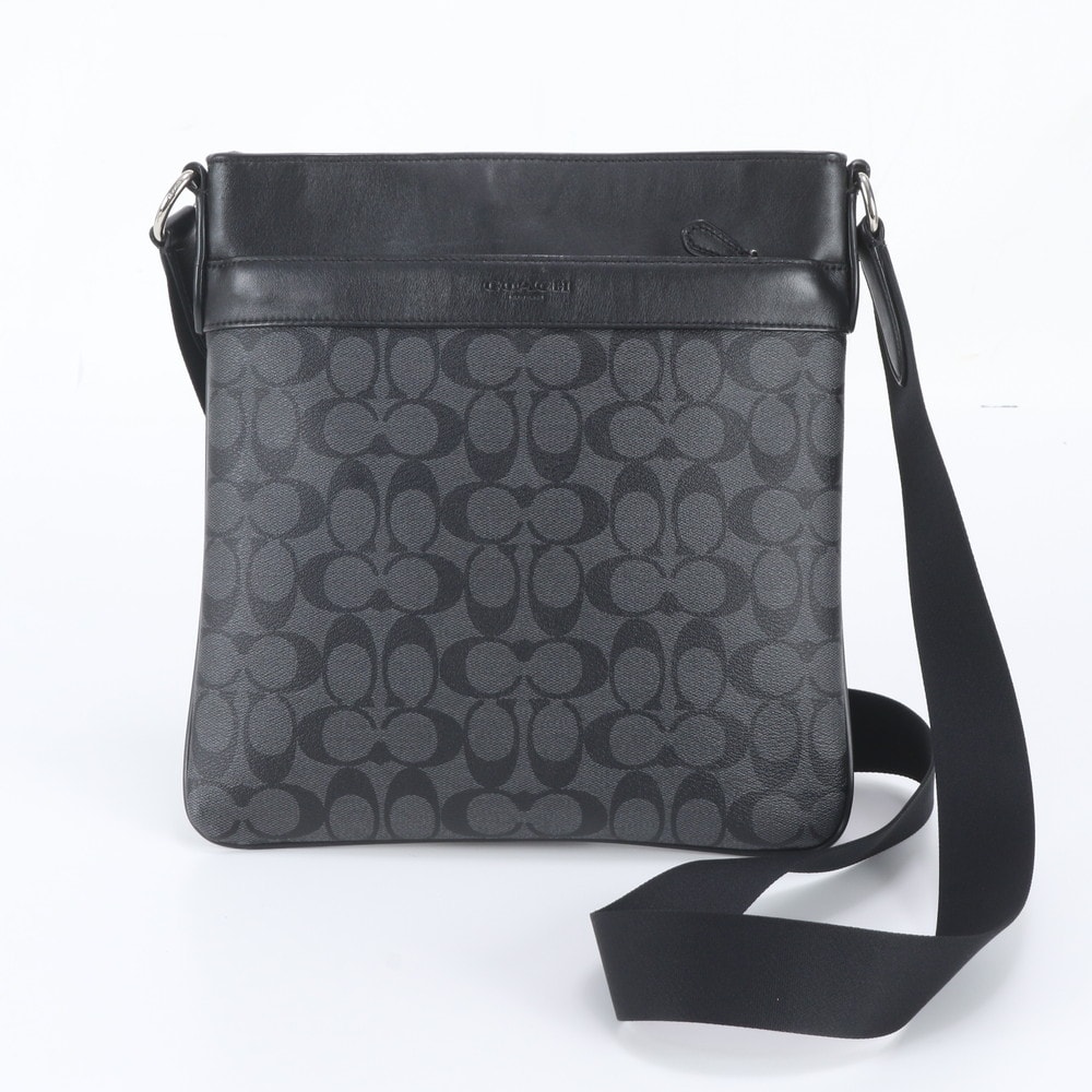 ■美品 コーチ シグネチャー F54781 ショルダーバッグ