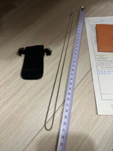 Chrome Hearts Roll Chain Necklace "Silver"