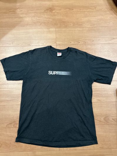 Supreme Motion Logo Tee "Black" (23SS)