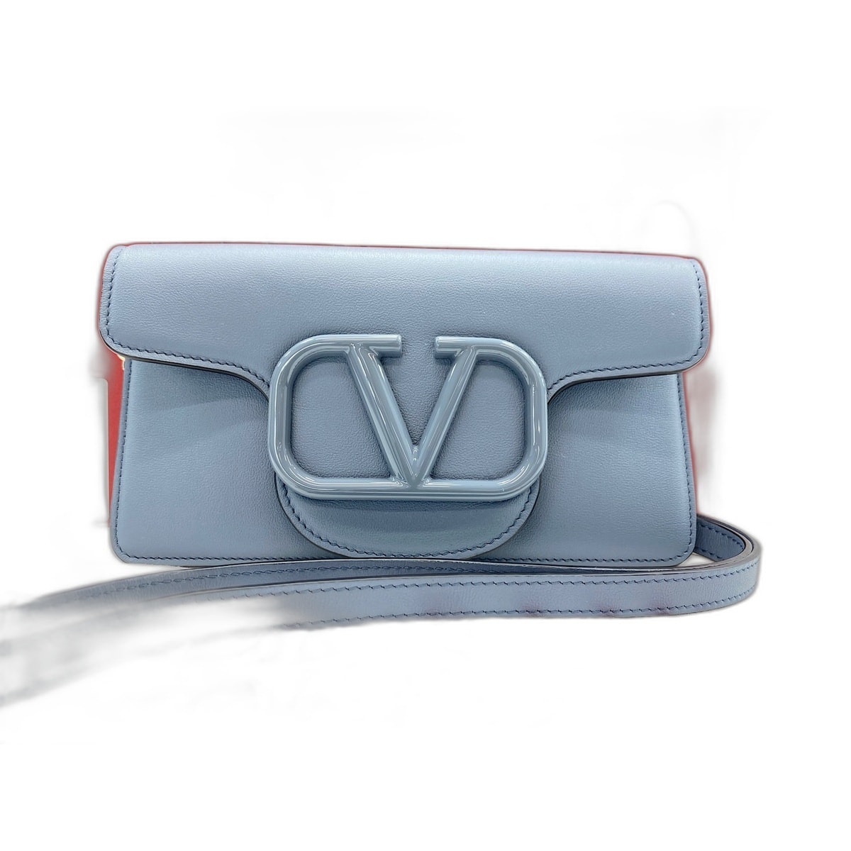 ヴァレンティノ VALENTINO レザー ショルダーバッグ【中古】