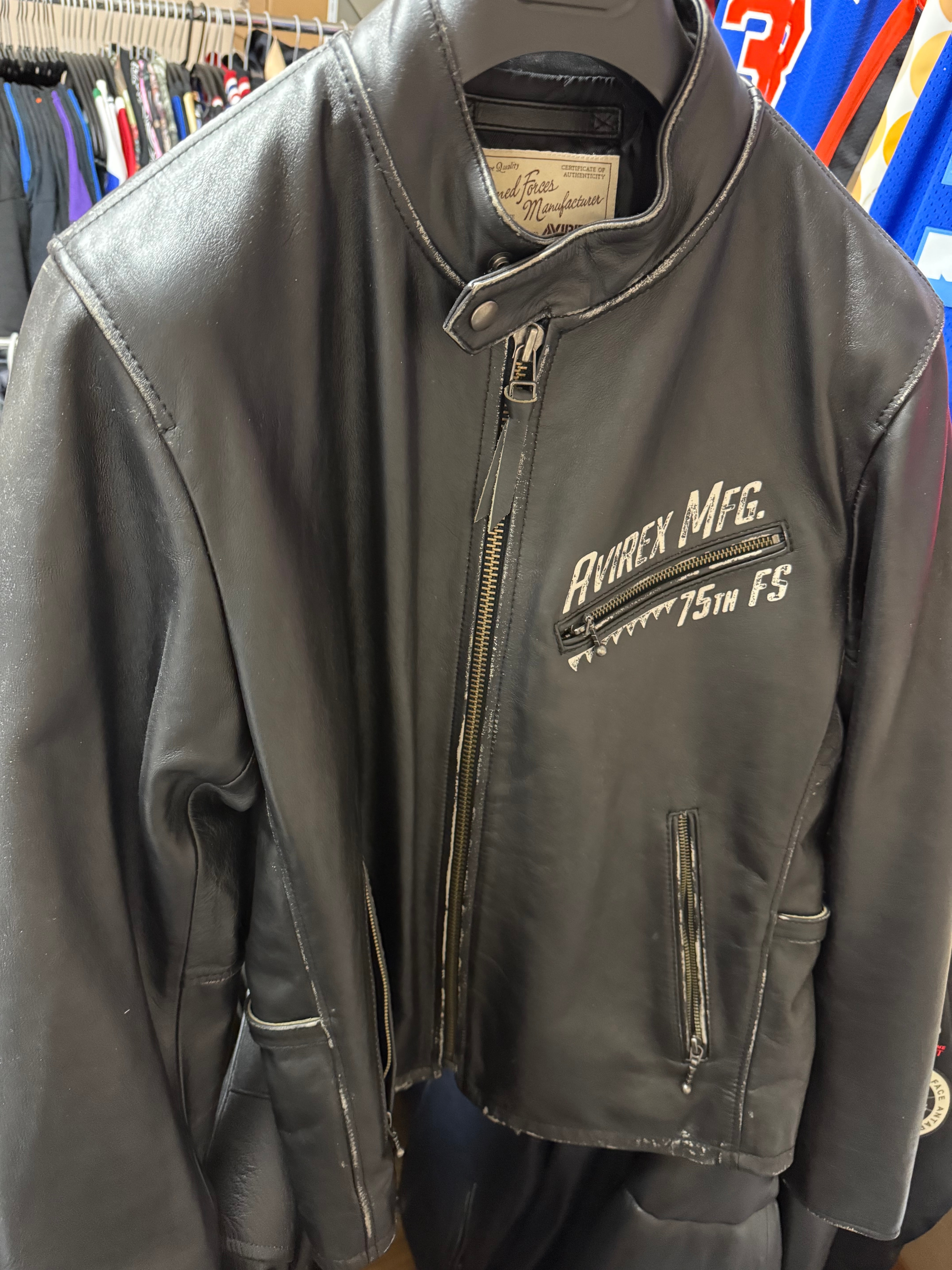 レザー ジャケット ブラック