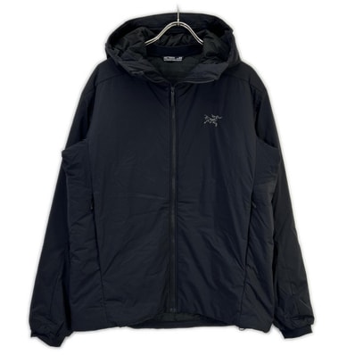 アークテリクス FW24 X000007302 ブラック Atom Heavyweight Hoody M