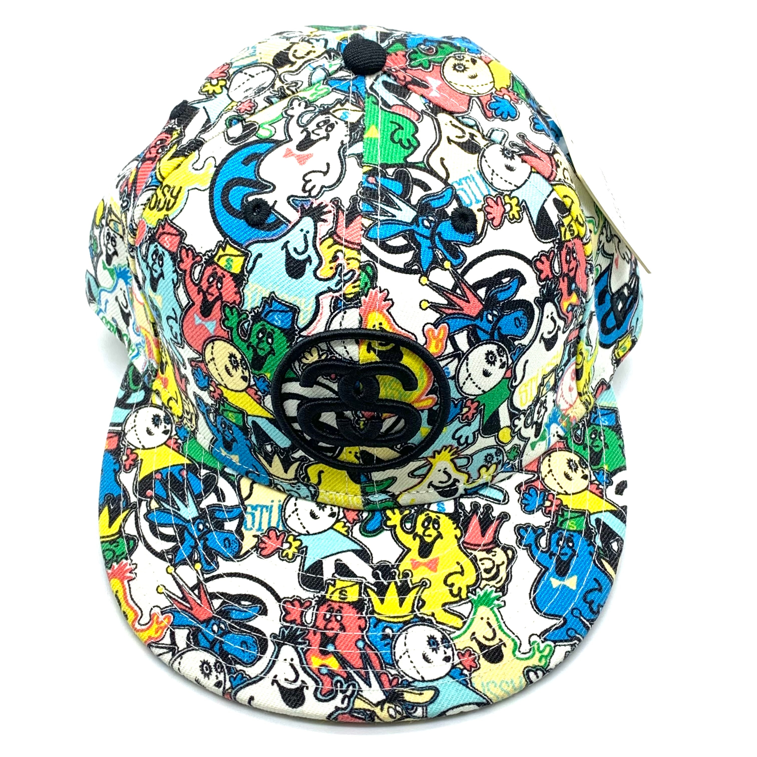 STUSSY×NEW ERA Vintage Stussy New Era All Over Print Fitted Hat mulch