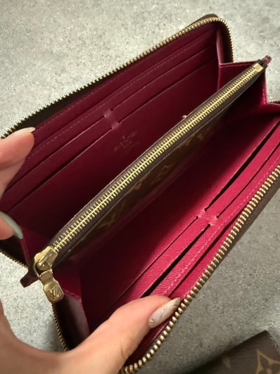 Louis Vuitton Clemence Wallet Monogram "Hot Pink"