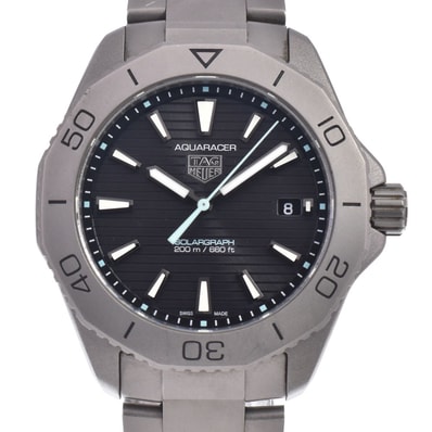 タグホイヤー TAG HEUER WBP1180.BF0000 アクアレーサー プロフェッショナル200 ソーラーグラフ ブラック ソーラー メンズ 腕時計 P#149088