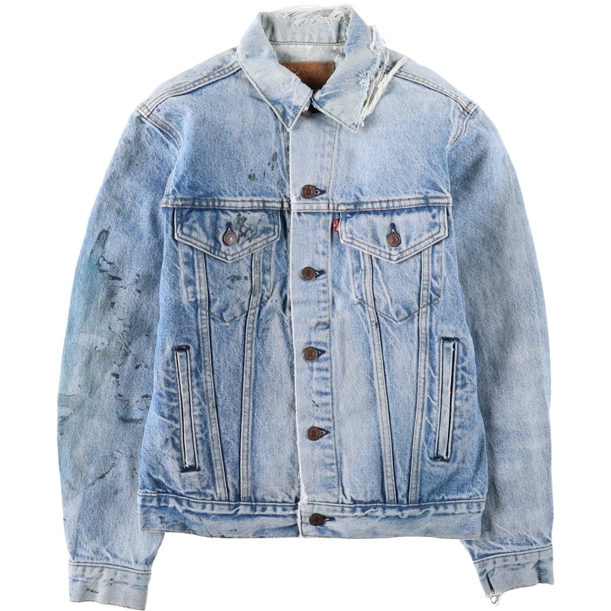 古着 80~90年代 リーバイス Levi's デニムジャケット Gジャン USA製 メンズS相当 ヴィンテージ/eaa672338