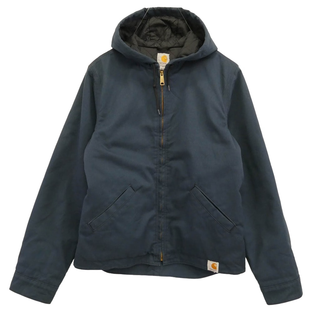 Carhartt カーハート ジャケット メキシコ製 クイックダック ジャケット ブルー系 褐返し(かちがえし)系 M【中古】