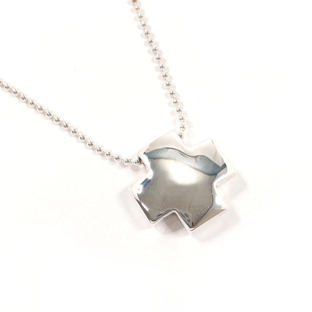 ティファニー ネックレス ローマン クロス   シルバー