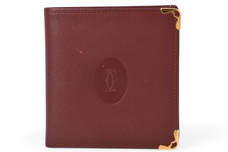 カルティエ マスト 73184192 二つ折り財布 メンズ