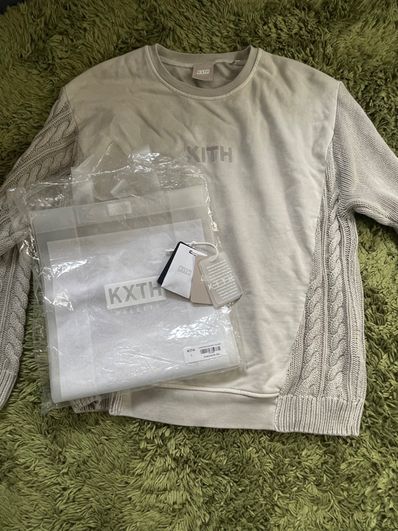 Kith Combo Knit Crewneck "Pyramid"