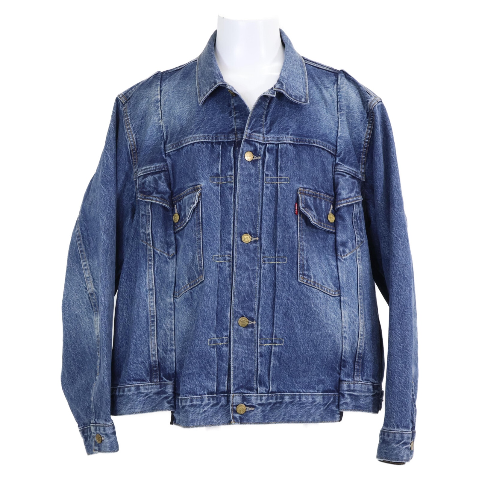 リーバイス xsacai サカイ【美品/25年製】0035I-0002 Denim Jacket デニム XL