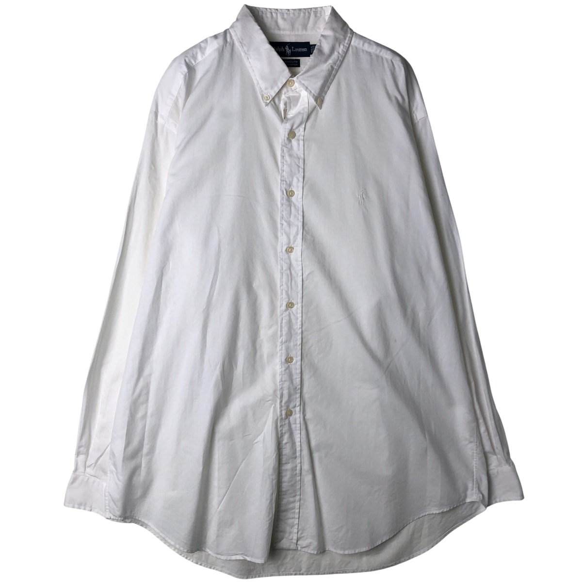 古着 ラルフローレン Ralph Lauren YARMOUTH 長袖 ボタンダウンシャツ メンズXL相当/eaa611399