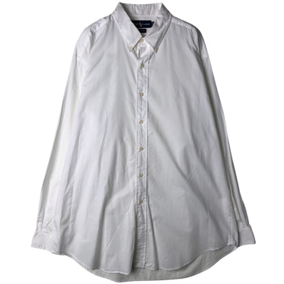古着 ラルフローレン Ralph Lauren YARMOUTH 長袖 ボタンダウンシャツ メンズXL相当/eaa611399