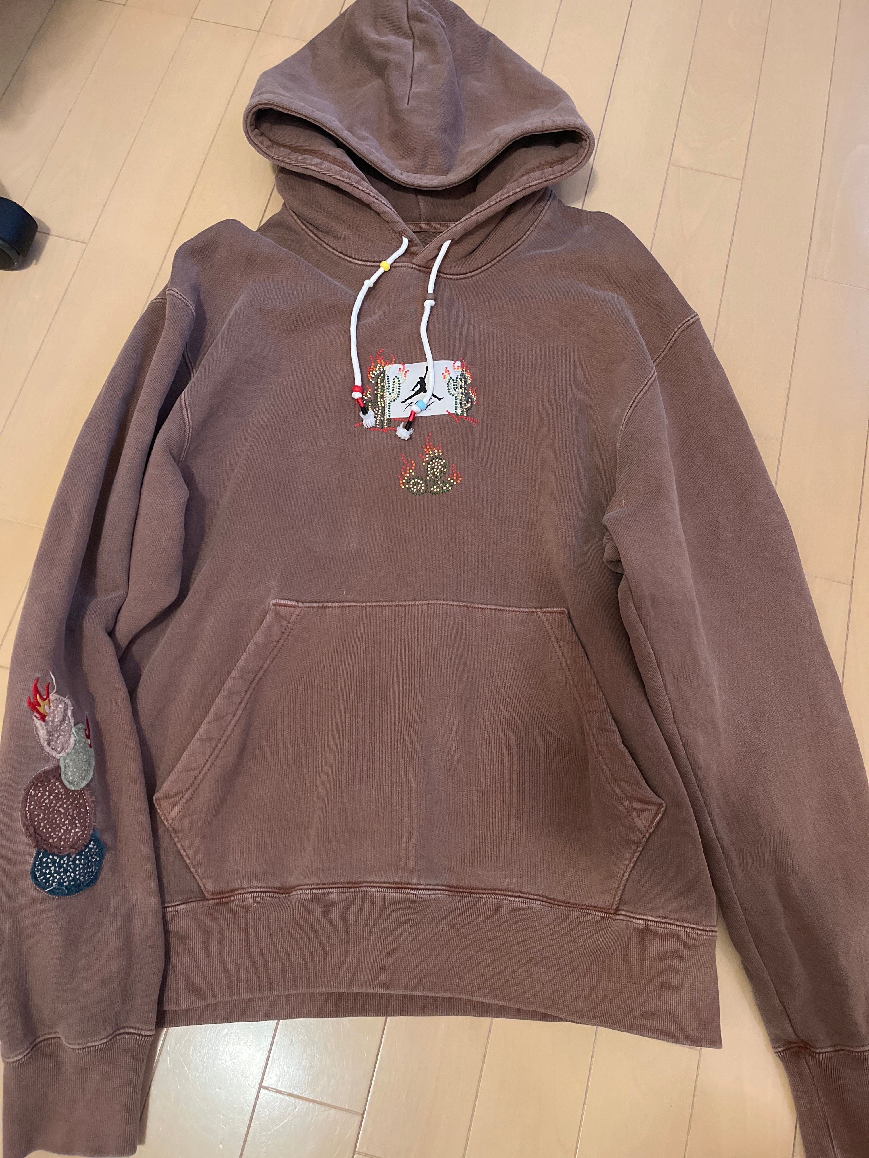 Travis Scott x Air Jordan Brand M J TS Hoodie "Archaeo Brown"