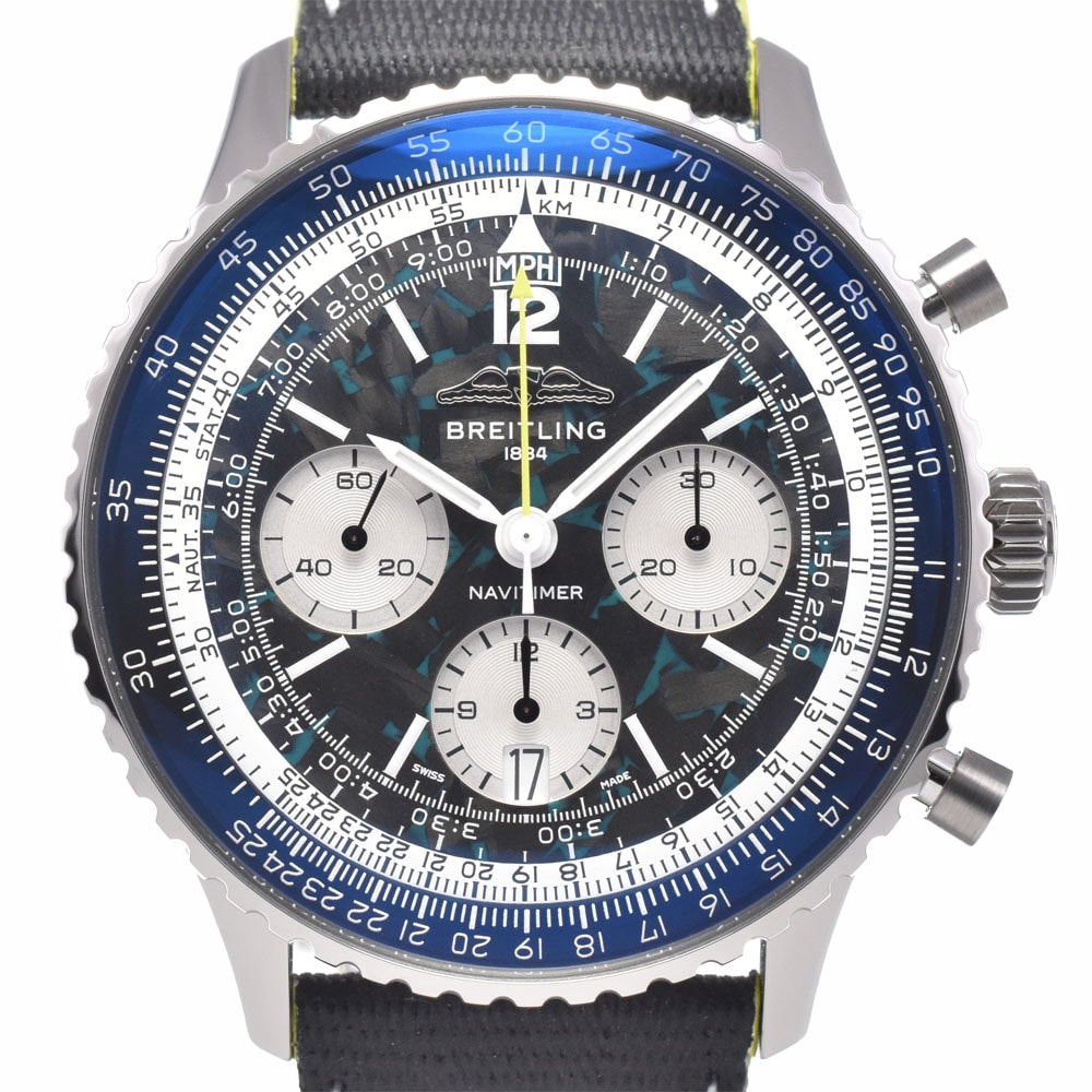ブライトリング BREITLING EB0138 ナビタイマーB01 クロノグラフ43 自動巻き メンズ 美品 箱・保証書付き 腕時計 D#149775