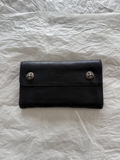 値下げ交渉可能 / 正規品!CHROME HEARTS クロムハーツ ウェーブ WAVE ウォレット 財布