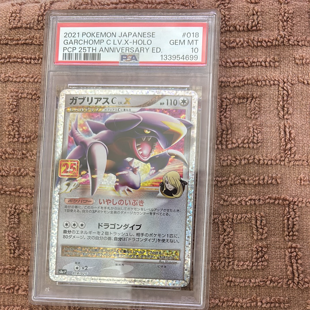 ガブリアスC LV.X: プロモ [S8a-P 018](プロモカードパック 25th ANNIVERSARY edition)