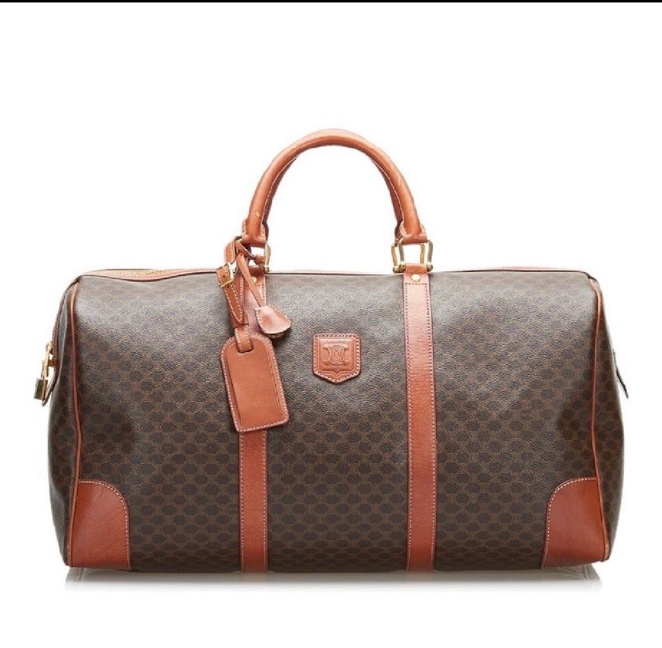 CELINE Macadam Boston Bag