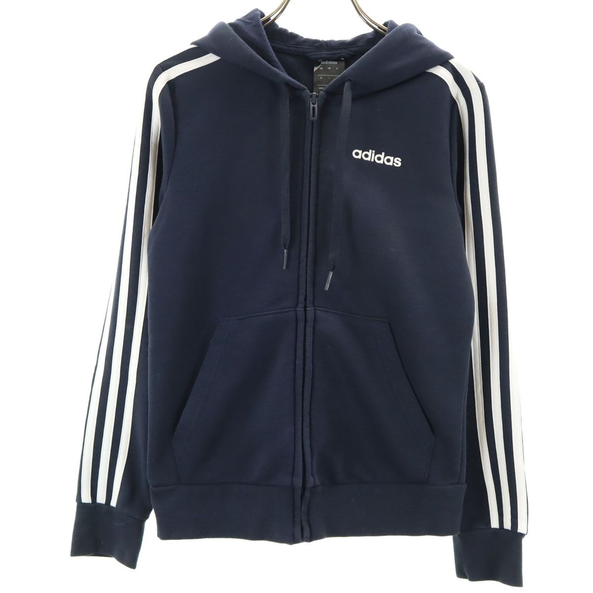 adidas 長袖 スウェット ジップパーカー