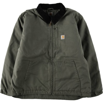 古着 カーハート Carhartt フルスウィングアームストロングジャケット 中綿入り ダックワークジャケット メンズXL相当/eaa651276