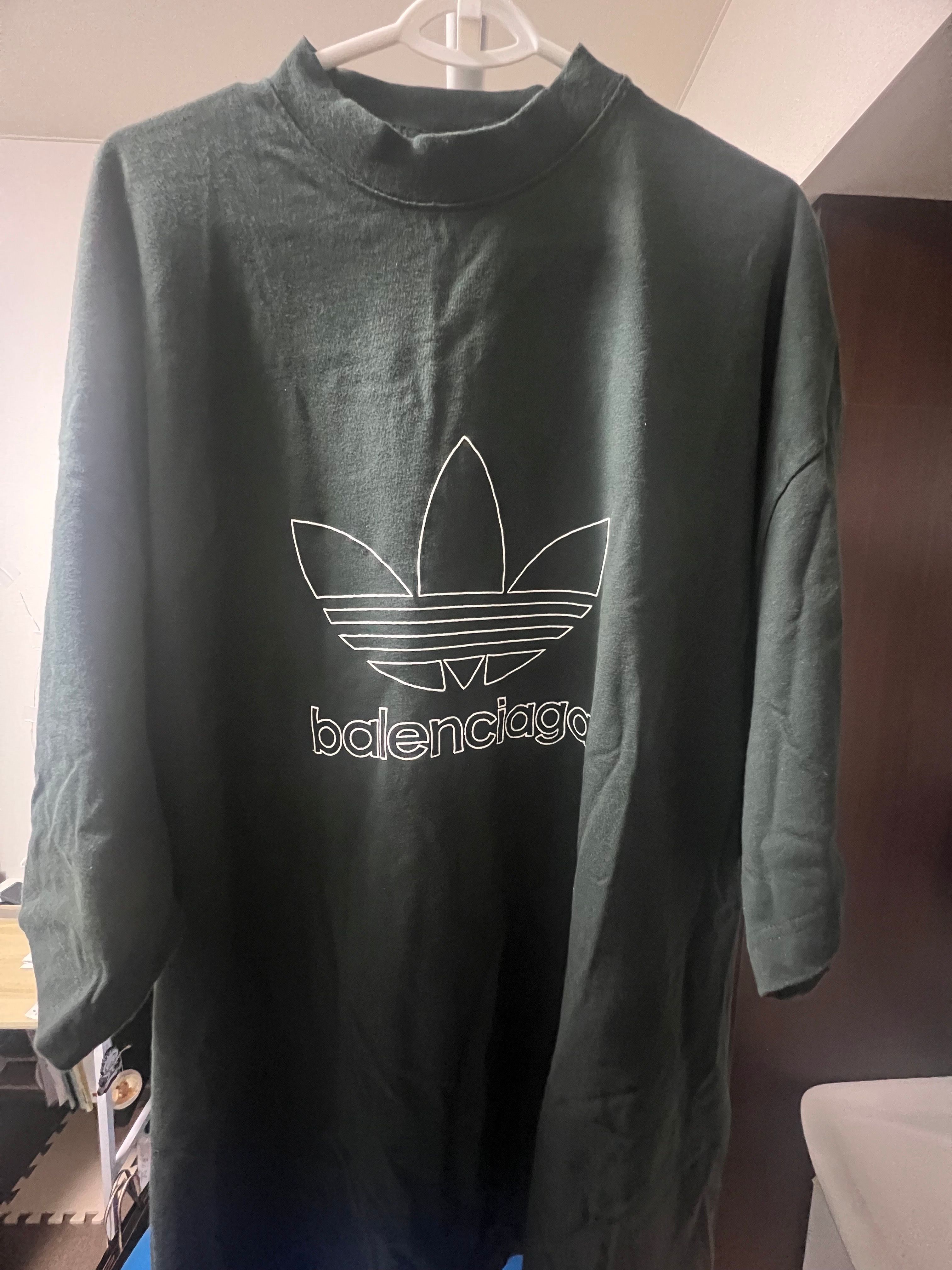 adidas BALENCIAGA T-Shirt Oversized "Green"