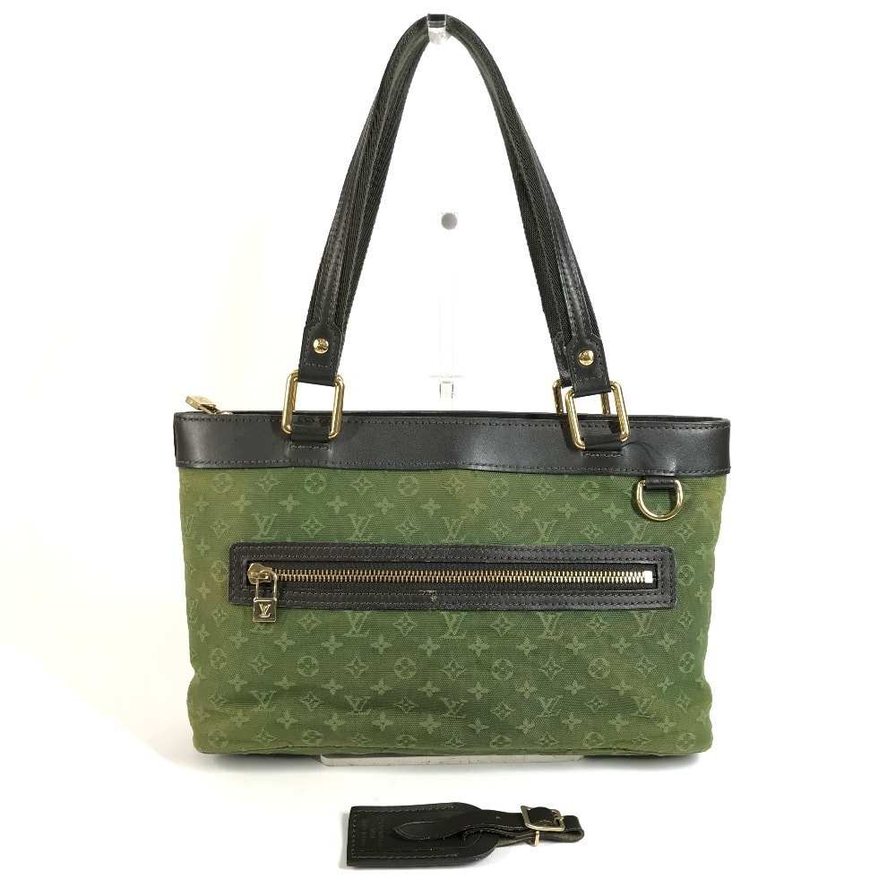 ルイヴィトン LOUIS VUITTON ルシーユPM ルシーユ PM M92682 モノグラムミニ カバン ショルダーバッグ 肩掛け ハンドバッグ トートバッグ モノグラムミニキャンバス カーキ