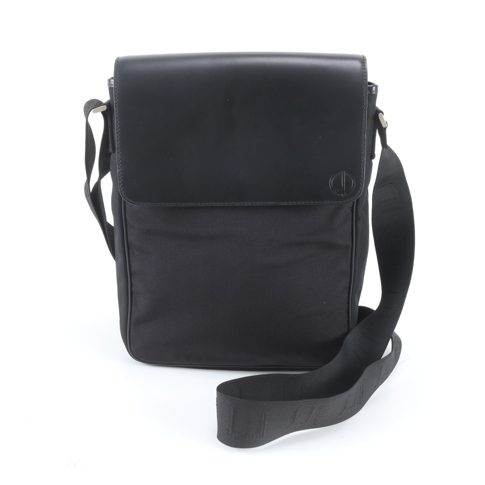 ■美品 ダンヒル ショルダーバッグ レザー×ナイロン
