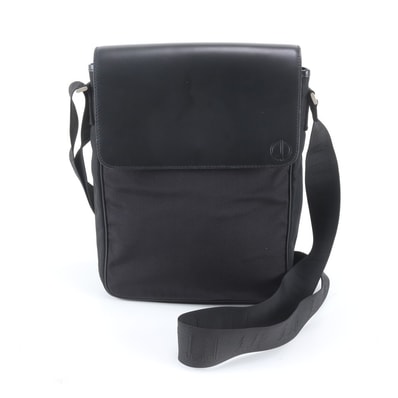 ■美品 ダンヒル ショルダーバッグ レザー×ナイロン