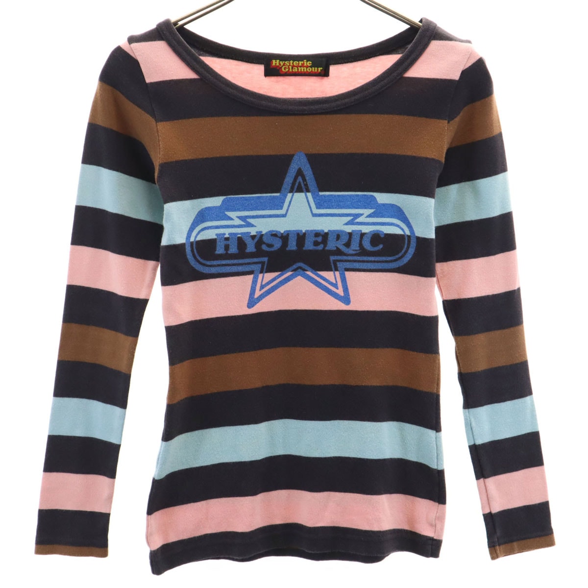 hysteric glamour ストライプ長袖 カットソー マルチカラー 【公式通販】