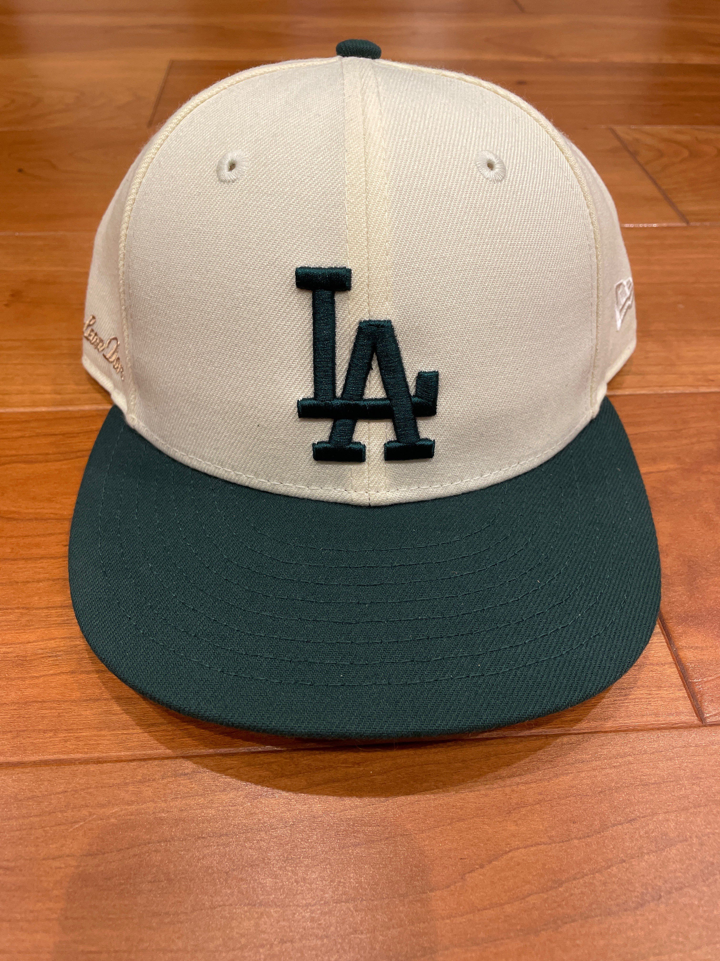 NEW ERA x Aime Leon Dore Dodgers Hat "Ivory/Green"