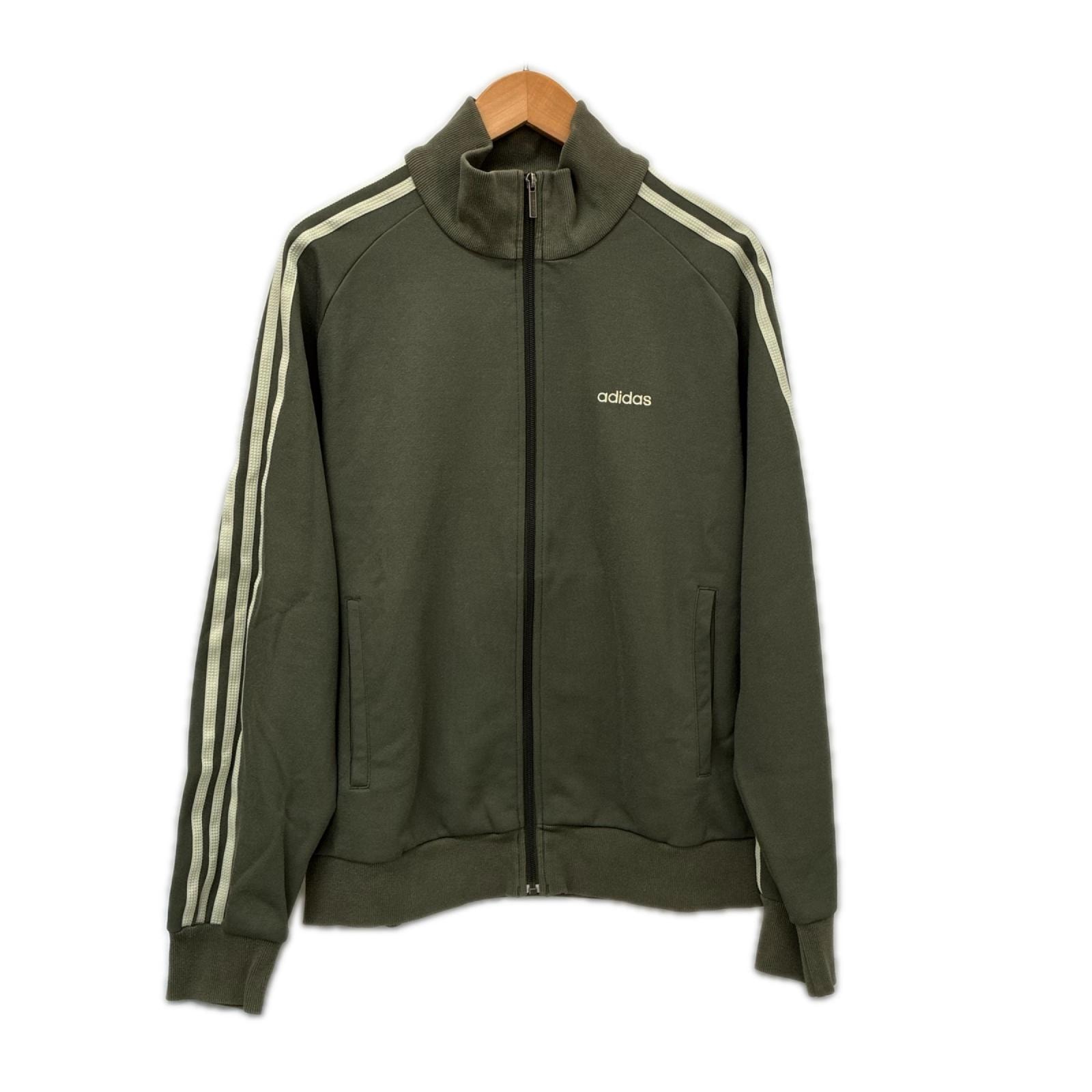 adidas アディダス ジャージ トラックジャケット SIZE L APU002 モスグリーン 古着
