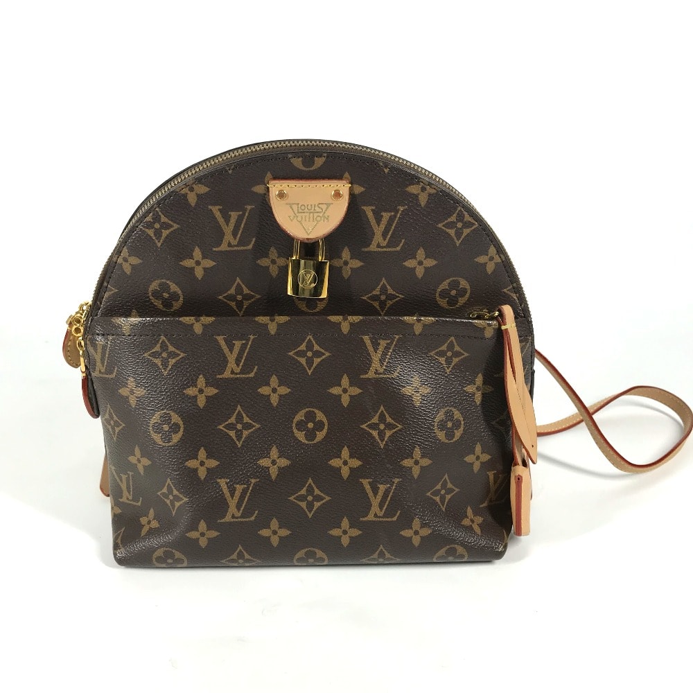 ルイヴィトン LOUIS VUITTON LVムーンバックパック M44944 モノグラム リュックサック モノグラムキャンバス ブラウン 美品