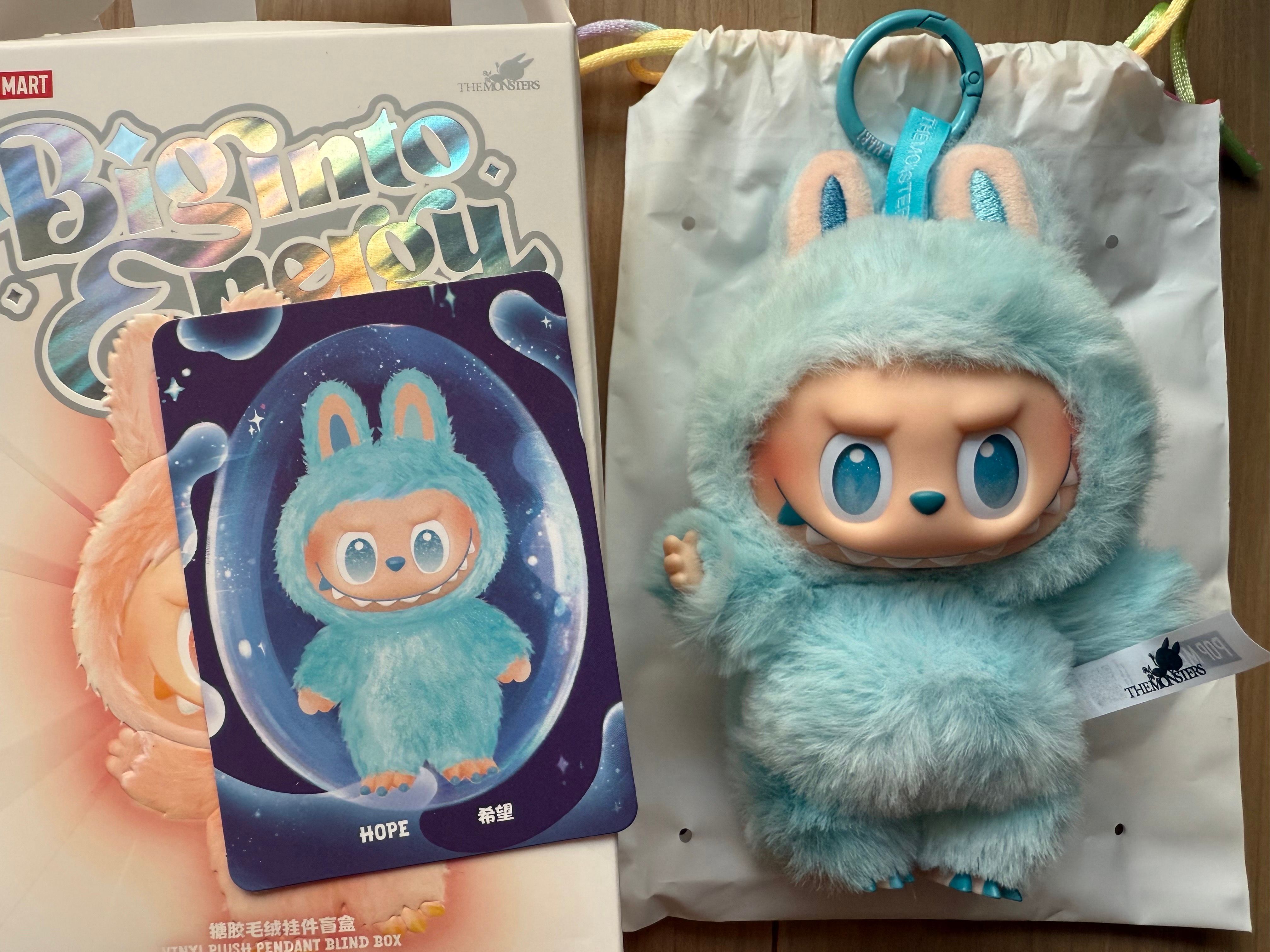 POP MART THE MONSTERS (LABUBU) Big into Energy Series Plush Pendant HOPE
