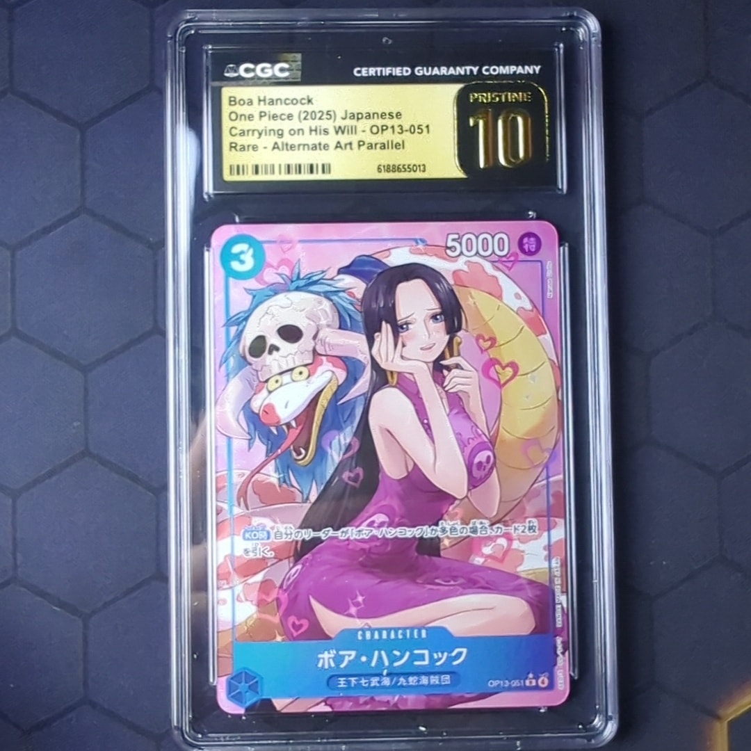 他鑑定品】ボア・ハンコック R-P [OP13-051](ブースターパック