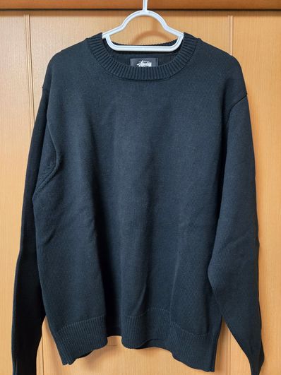 Stussy Bent Crown Sweater "Black"