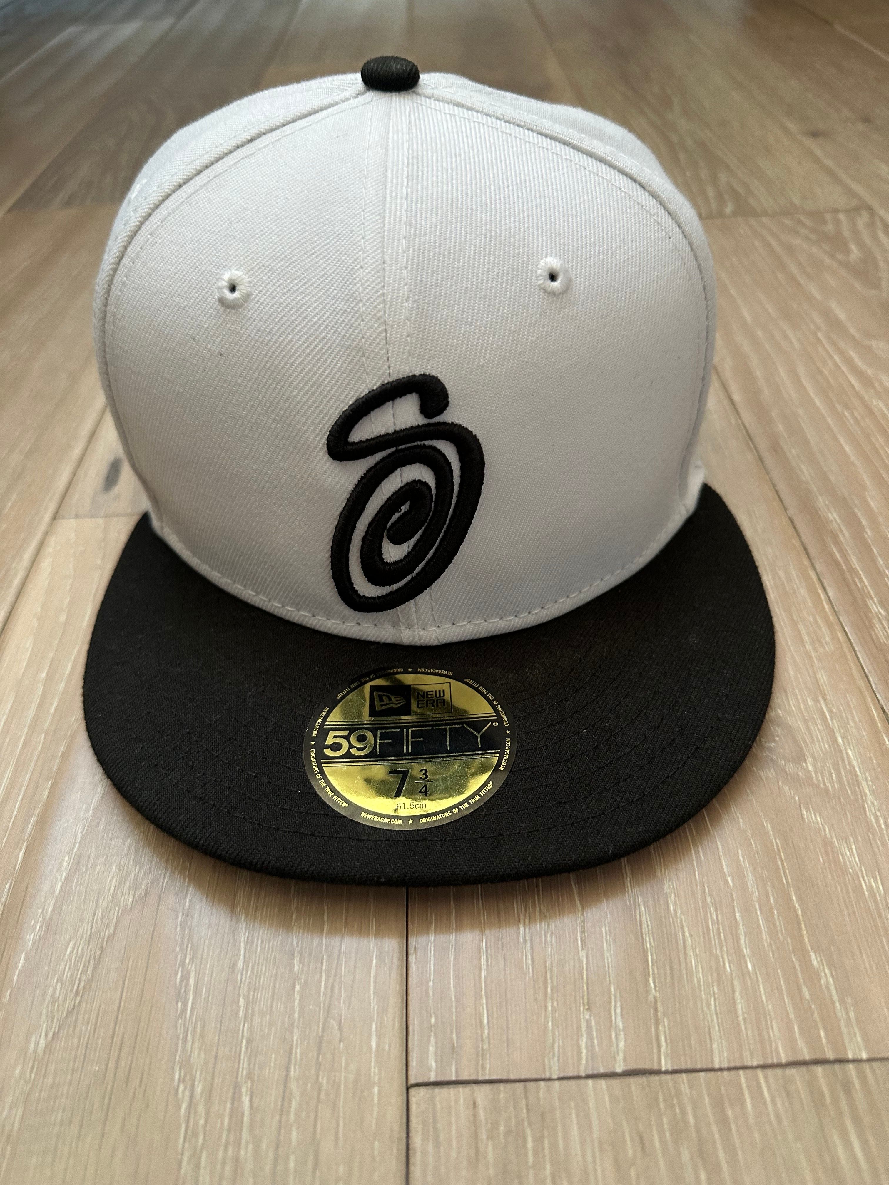 Stussy CURLY S NEW ERA CAP "White"