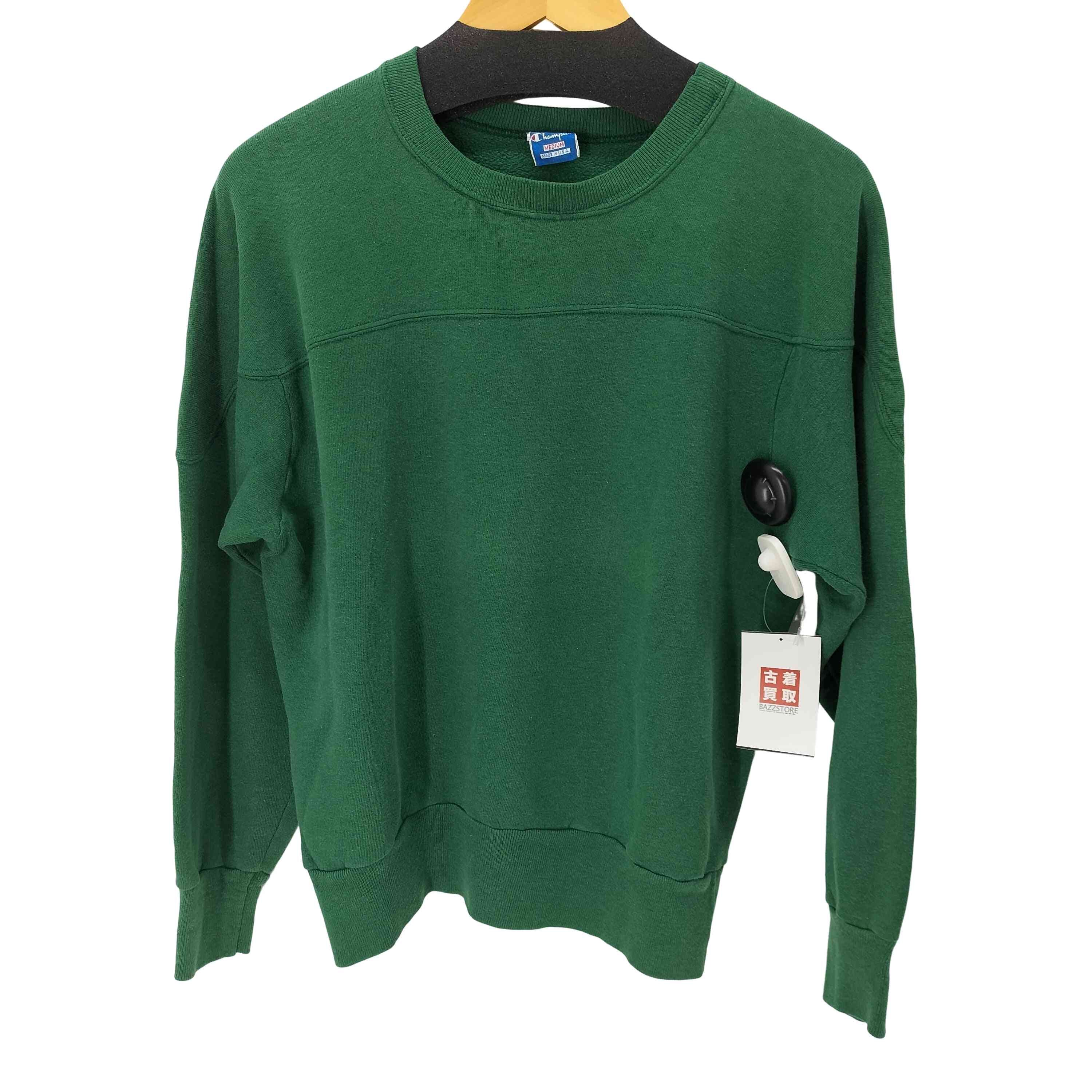 80s 青刺繍タグ前期 USA製 袖カレッジ刺繍 スウェット【1138240229611】