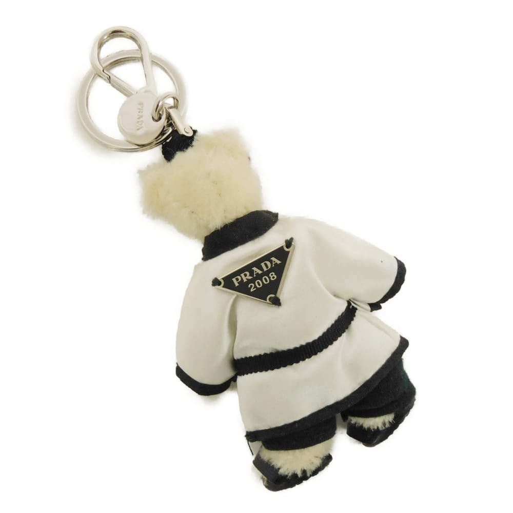 C (やや傷や汚れあり)】PRADA プラダ ベア トリック チャーム 北京