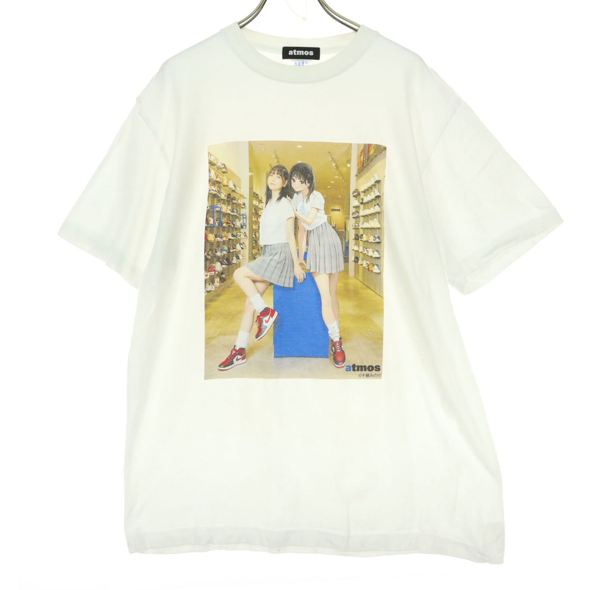 atmos アトモス 千種みのりコラボ 半袖 Tシャツ L ホワイト