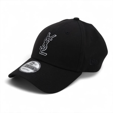 Saint Laurent x New Era YSL Monogram Cap "Black"