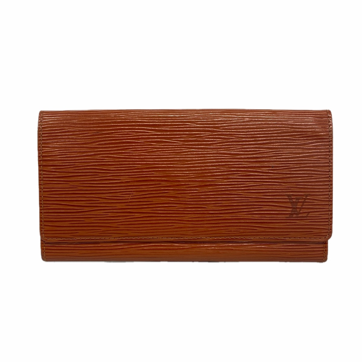 【6ia0700】ルイヴィトン 長札入れ エピ ポルト円3カルトクレディ M63533 ケニアブラウン【中古】メンズ レディース ユニセックス