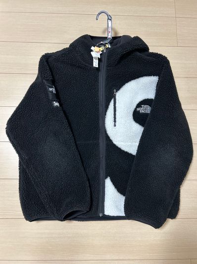 Supreme x The North Face S Logo Hooded Fleece Jacket "Black"