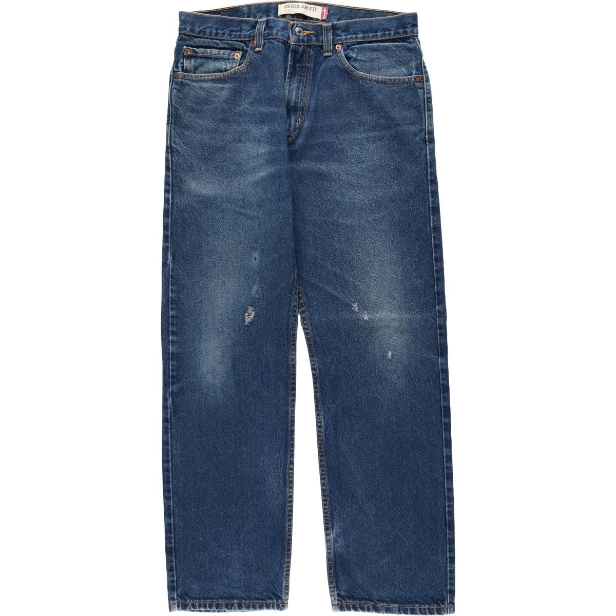古着 リーバイス Levi's 505 REGULAR FIT テーパードデニムパンツ メンズw33相当/eaa663630