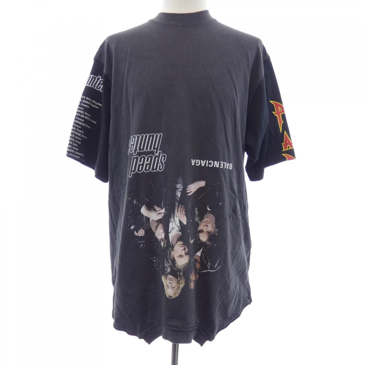 バレンシアガ BALENCIAGA スピードハンターズ SPEED HUNTERS 698811 TMVC9 UNISEX Tシャツ
