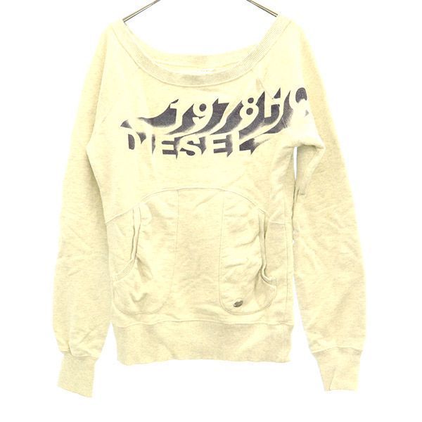DIESEL ディーゼル 長袖 トレーナー